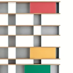 Nuage Regalsystem aus Holz & Aluminium von Charlotte Perriand für Cassina