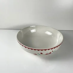 Oeillet Salatschüssel von Sarreguemines, 1950