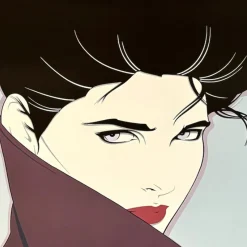 Patrick Nagel, Das Buch, Lithographie, 1985