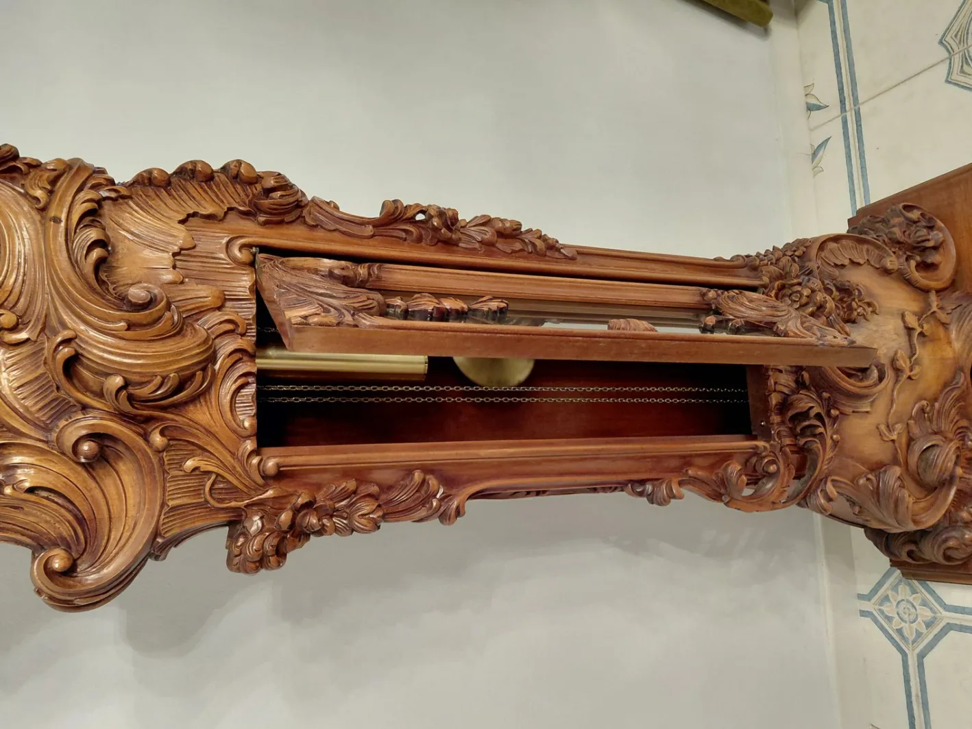 Pendeluhr mit Melodien, 1970er