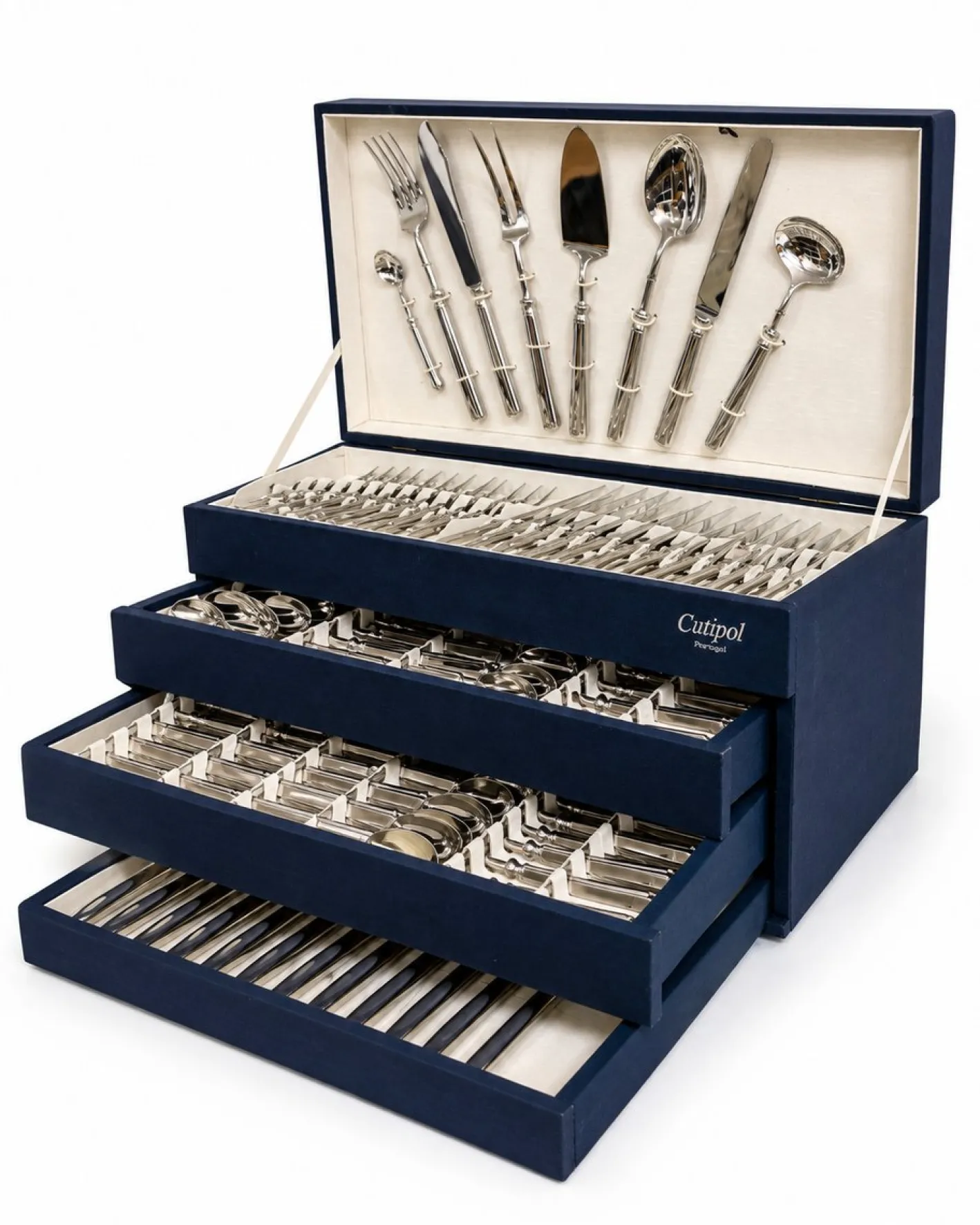 Piccadilly Besteckset von Cutipol, 130er Set