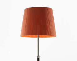 Pie De Salón G3 Stehlampe aus Terrakotta und Chrom von Jaume Sans