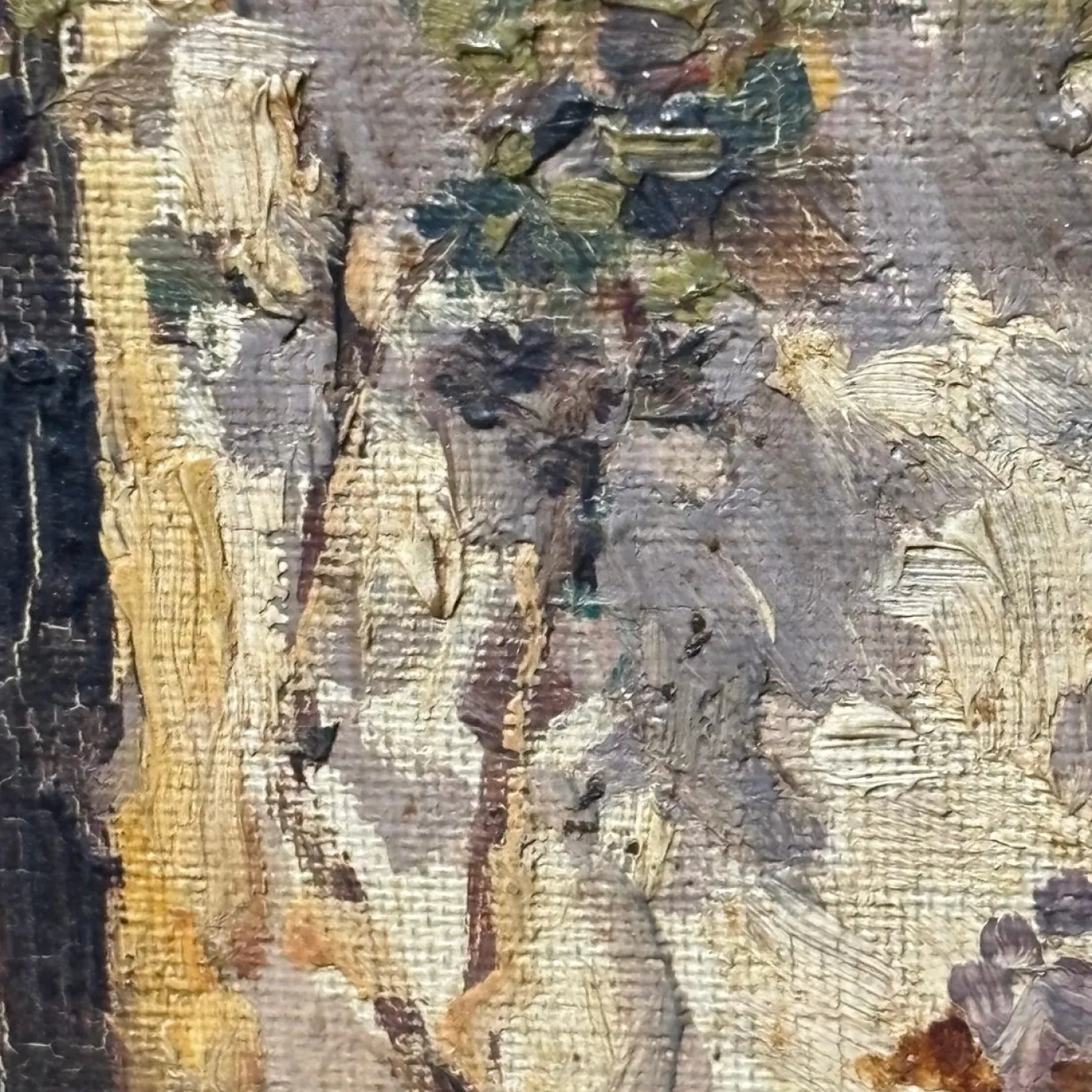 Populäre Gerichtsszene, Frühe 1900er, Ölgemälde auf Leinwand