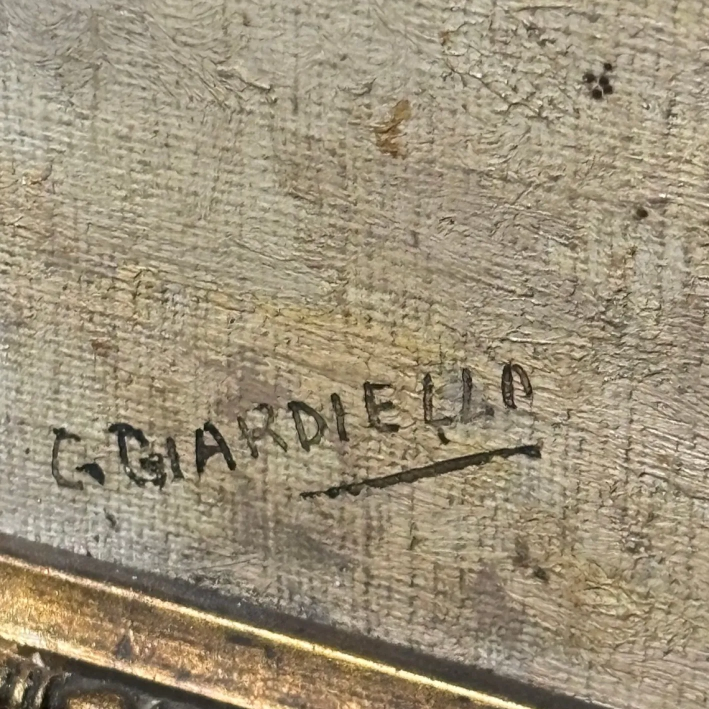 Populäre Gerichtsszene, Frühe 1900er, Ölgemälde auf Leinwand