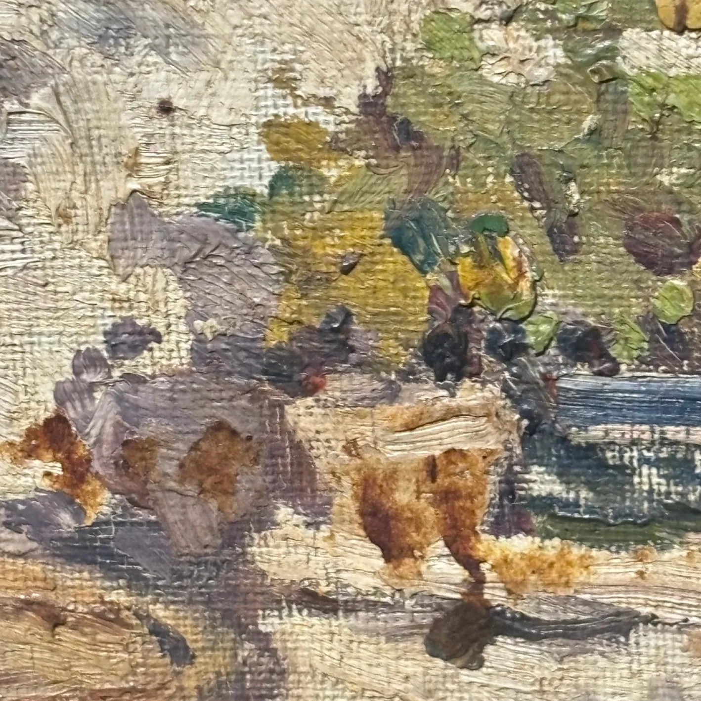 Populäre Gerichtsszene, Frühe 1900er, Ölgemälde auf Leinwand