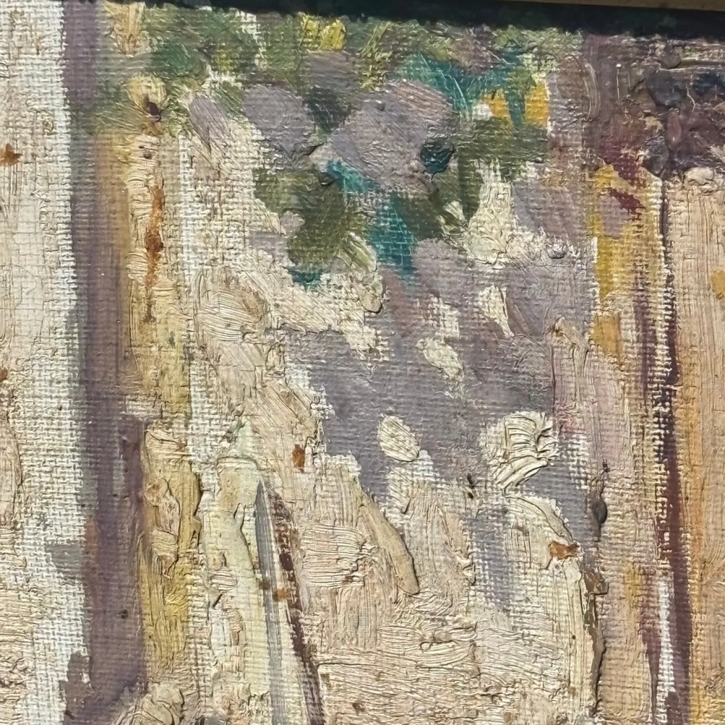 Populäre Gerichtsszene, Frühe 1900er, Ölgemälde auf Leinwand