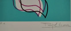 Pujol Grau, Komposition, 1990, Lithographie