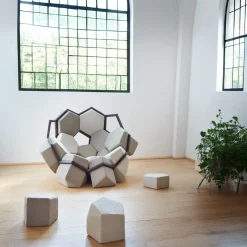 Quartz Sessel von CTRL ZAK & Davide Barzaghi für Biosofa