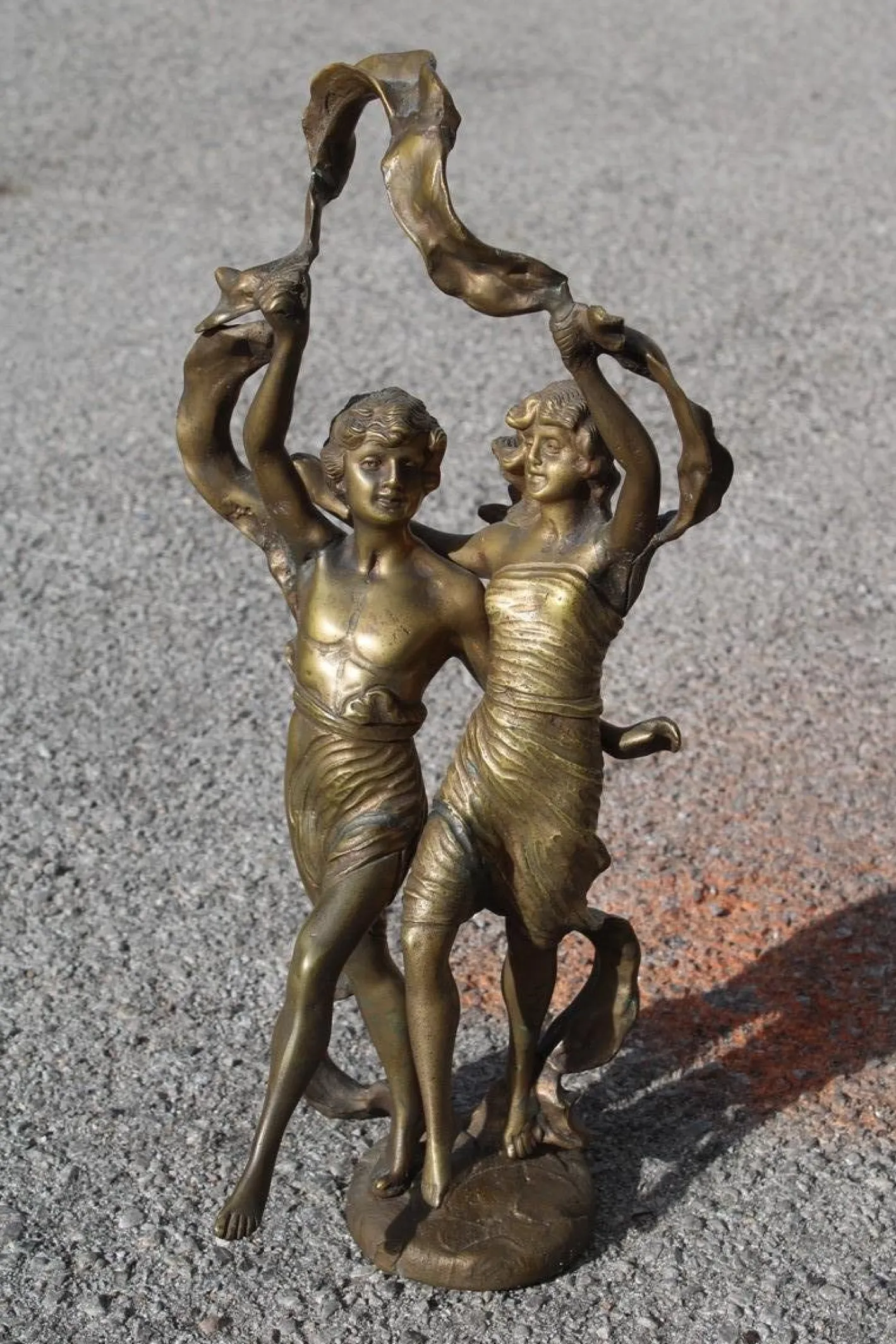 Ragazzi Allegorici, 1910, Massive Bronze