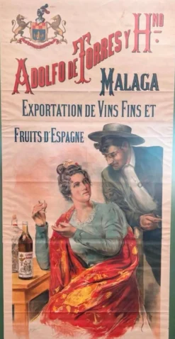 Ramirez Bonno, Adolfo De Torres Cyclist Brandy Werbeplakat, 1890er-1910er, Lithographie