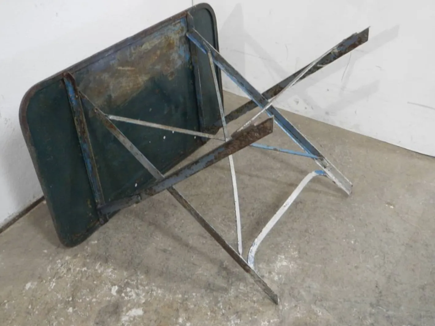 Rechteckiger Gartentisch, 1950er