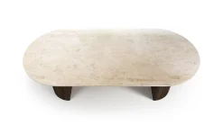 Refleko Crema Marmor Esstisch von Stone Valley