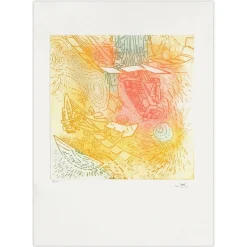 Roberto Matta, Coïgitum, 1975, Radierung