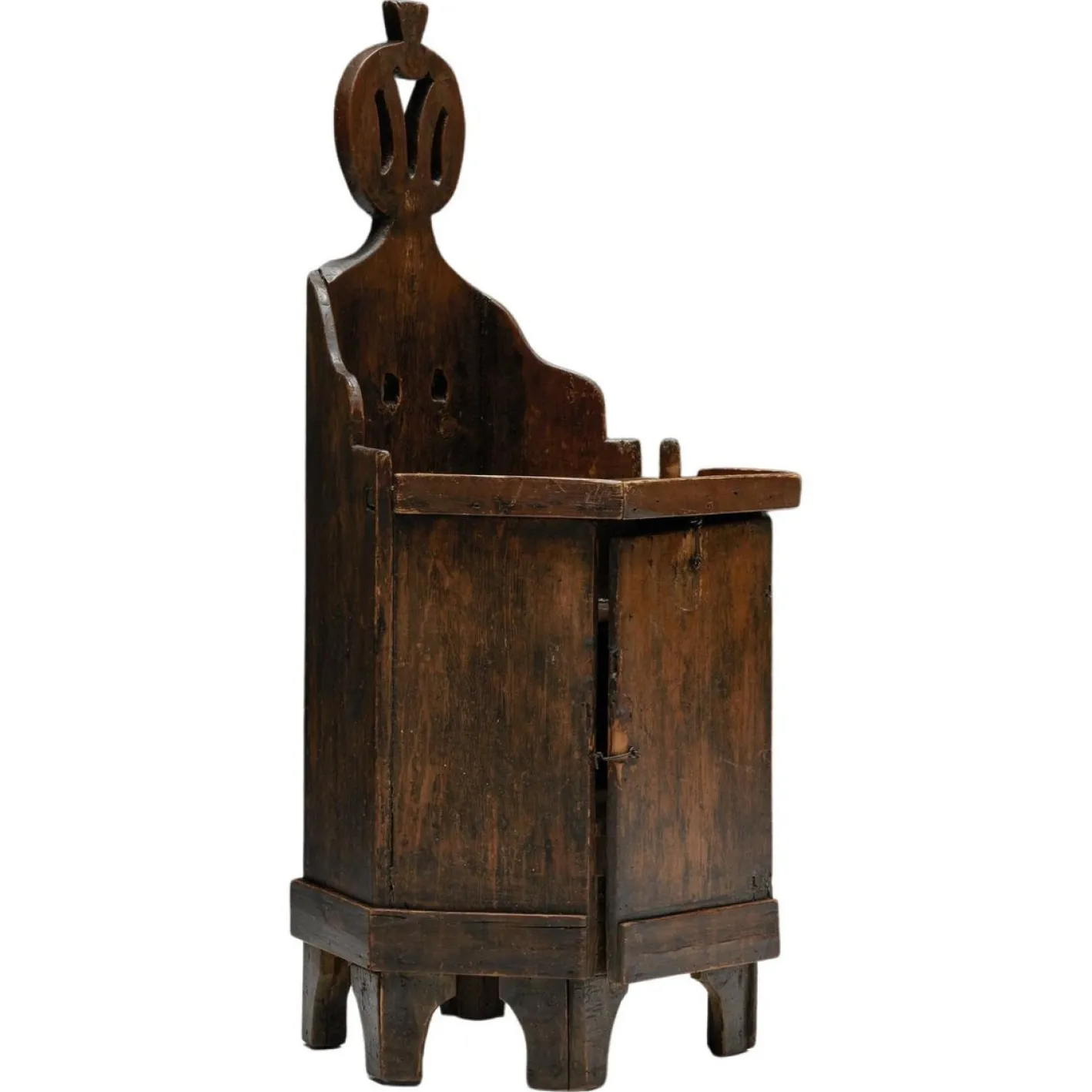 Robuster Vintage Kinderstuhl aus Holz