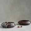 Rosso Levanto Marmor Eclipse Schale von Kiwano Concept