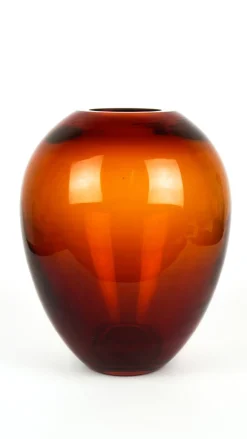 Rote Vase oder Kerzenhalter aus Muranoglas von Beltrami für Made Murano Glass, 2019