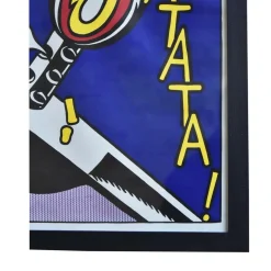 Roy Lichtenstein, Der Feind hätte gewarnt werden müssen, Lithographie