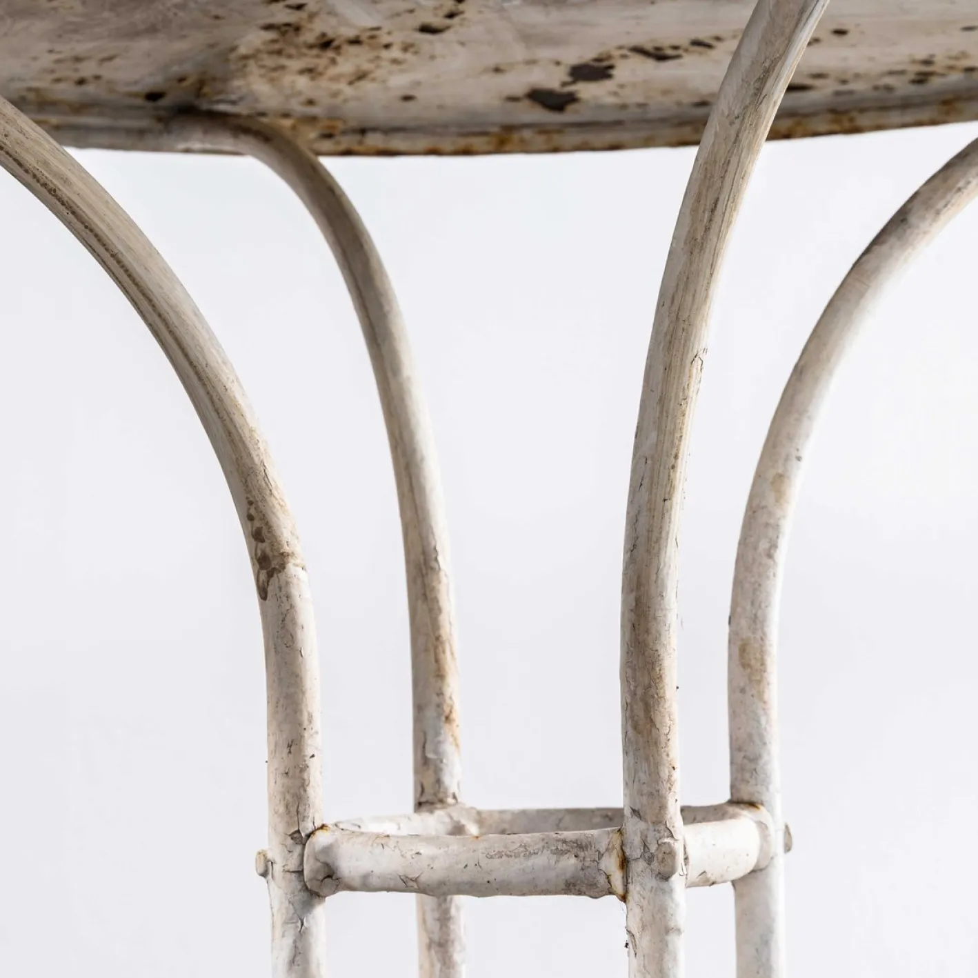 Runder Französischer Gartentisch, 1950er