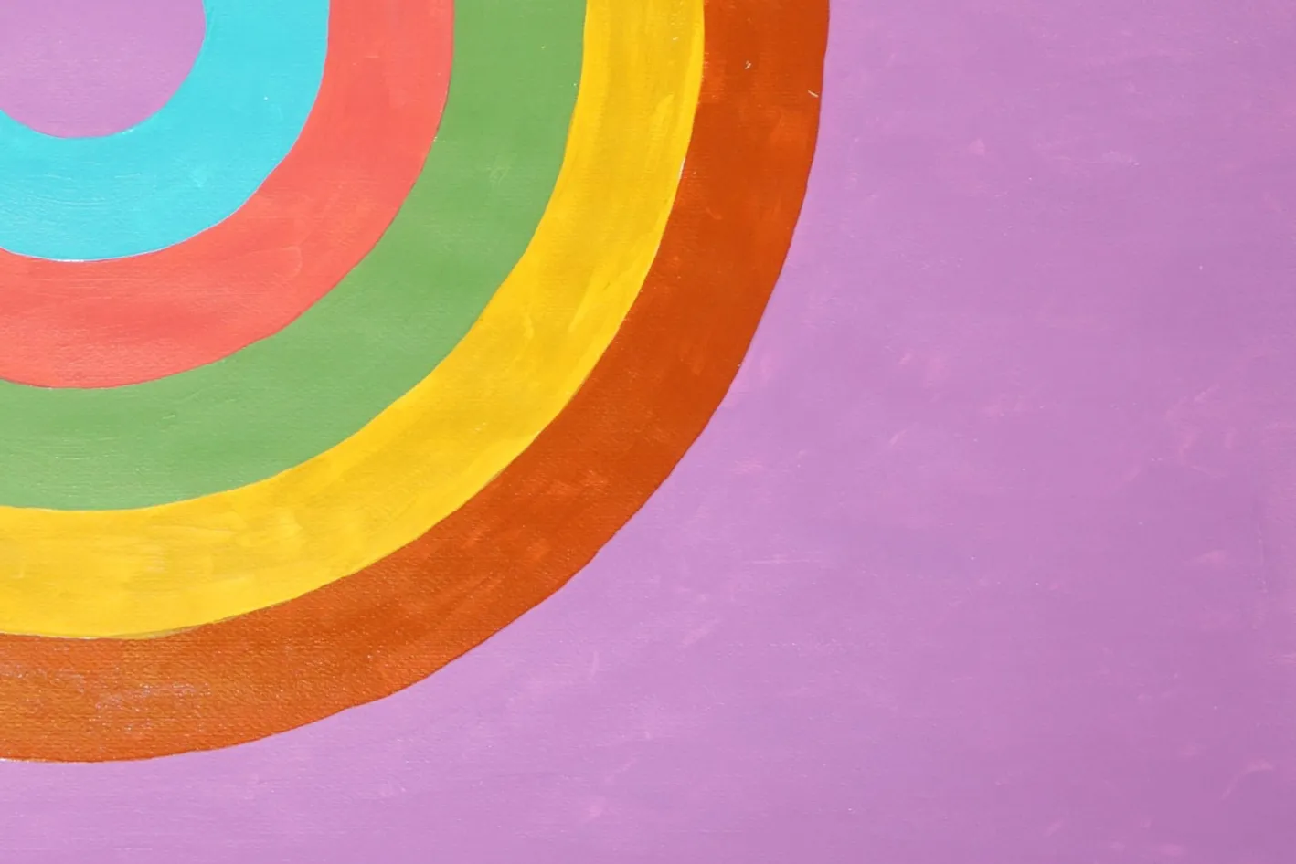 Ryan Rivadeneyra, Triple Loop Pattern, 2026, Acryl auf Aquarellpapier