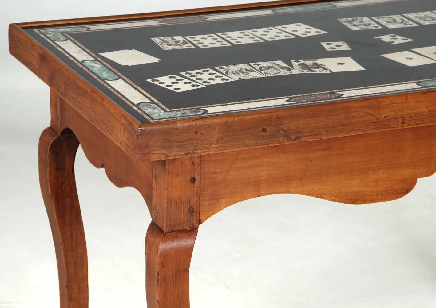 Scagliola Spieltisch, 18.-19. Jh.