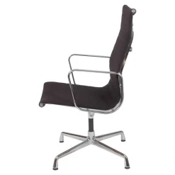 Schwarzer Hopsak EA-108 Stuhl von Charles Eames für Vitra