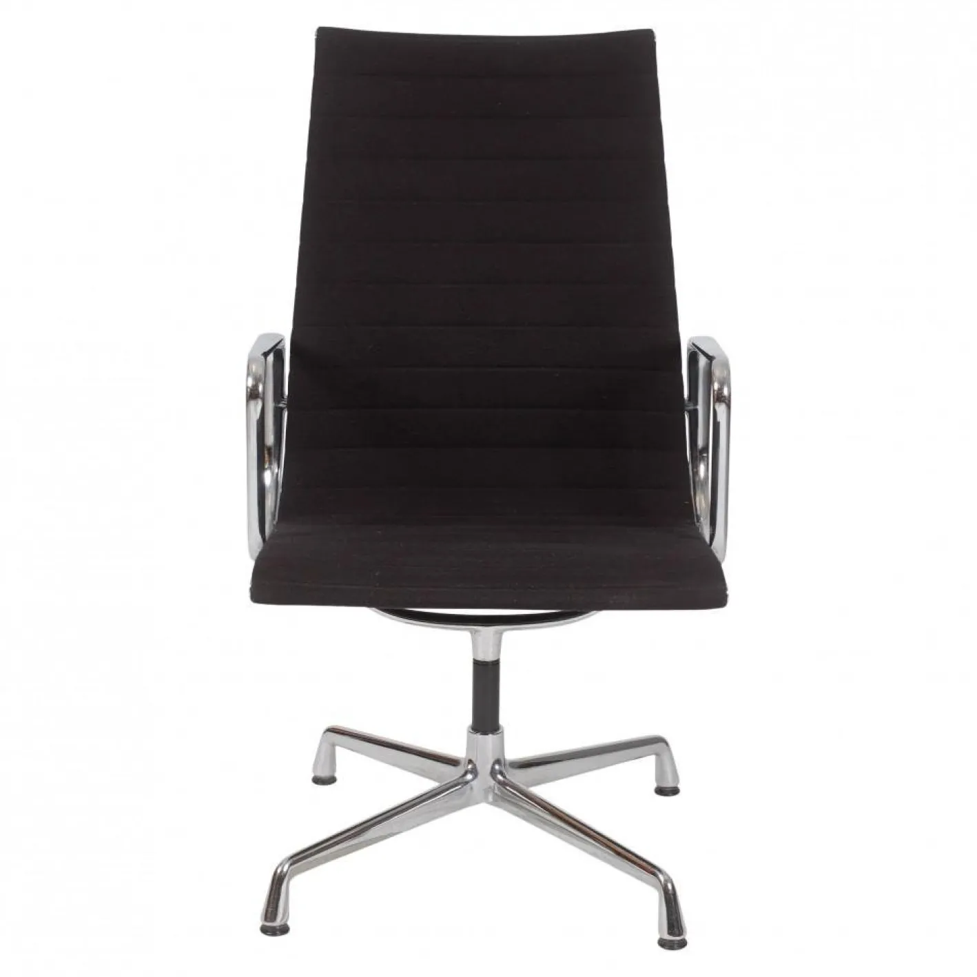 Schwarzer Hopsak EA-108 Stuhl von Charles Eames für Vitra