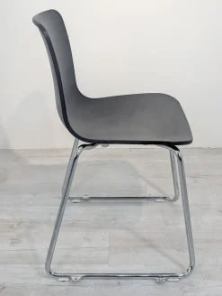 Schwarzer Stuhl von Jasper Morrison für Vitra