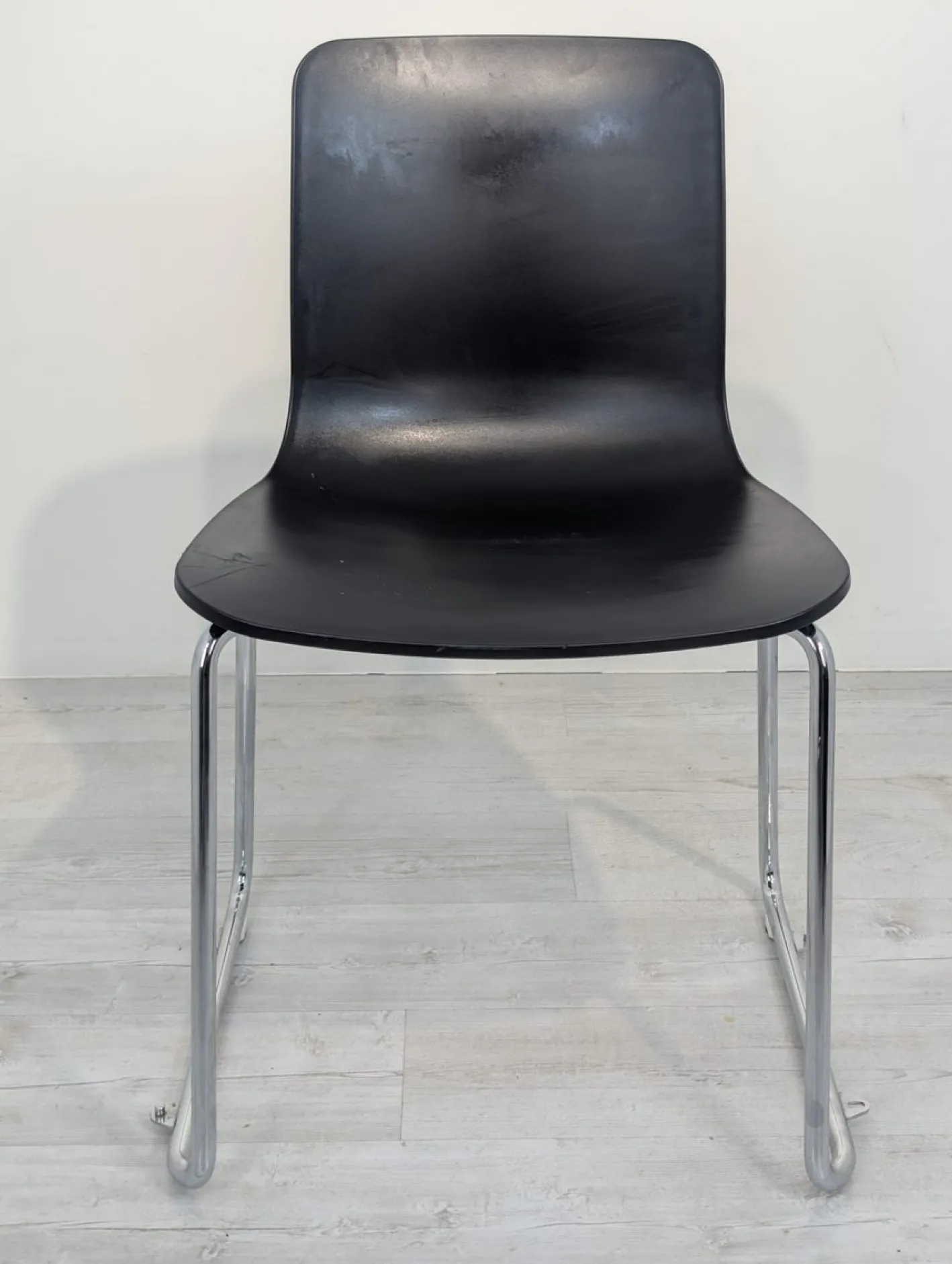 Schwarzer Stuhl von Jasper Morrison für Vitra