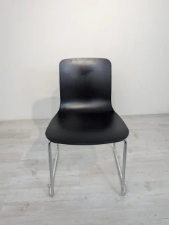 Schwarzer Stuhl von Jasper Morrison für Vitra