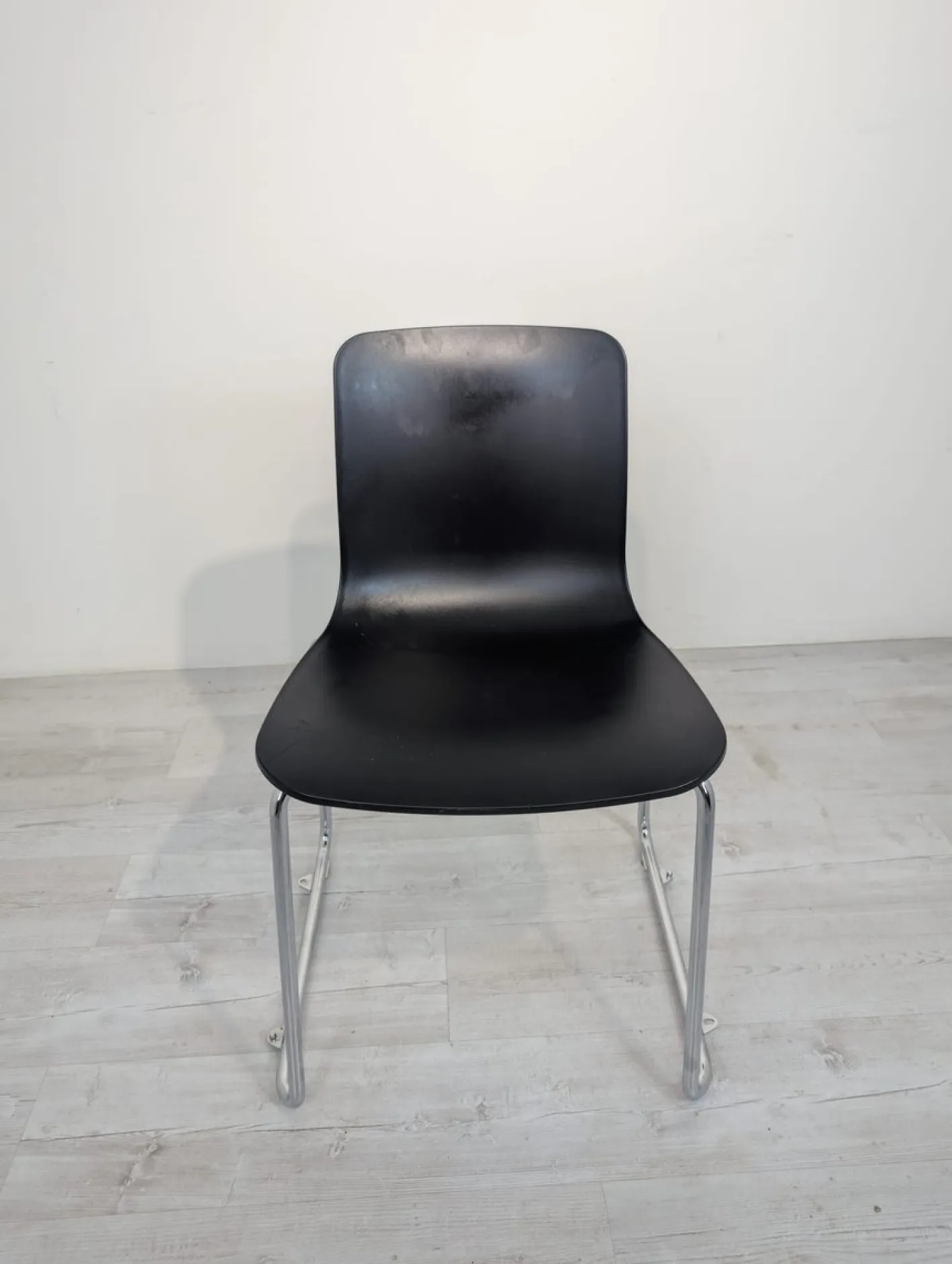 Schwarzer Stuhl von Jasper Morrison für Vitra