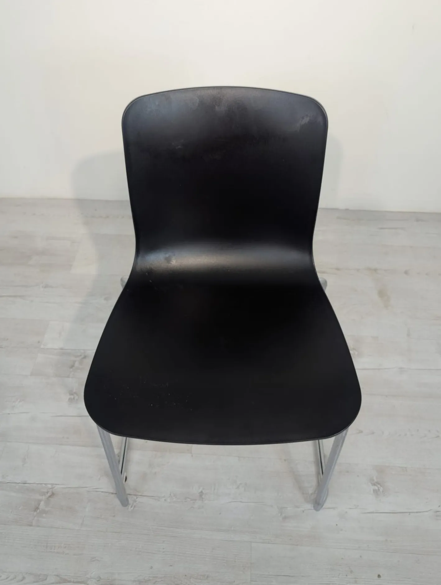 Schwarzer Stuhl von Jasper Morrison für Vitra