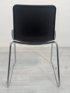 Schwarzer Stuhl von Jasper Morrison für Vitra
