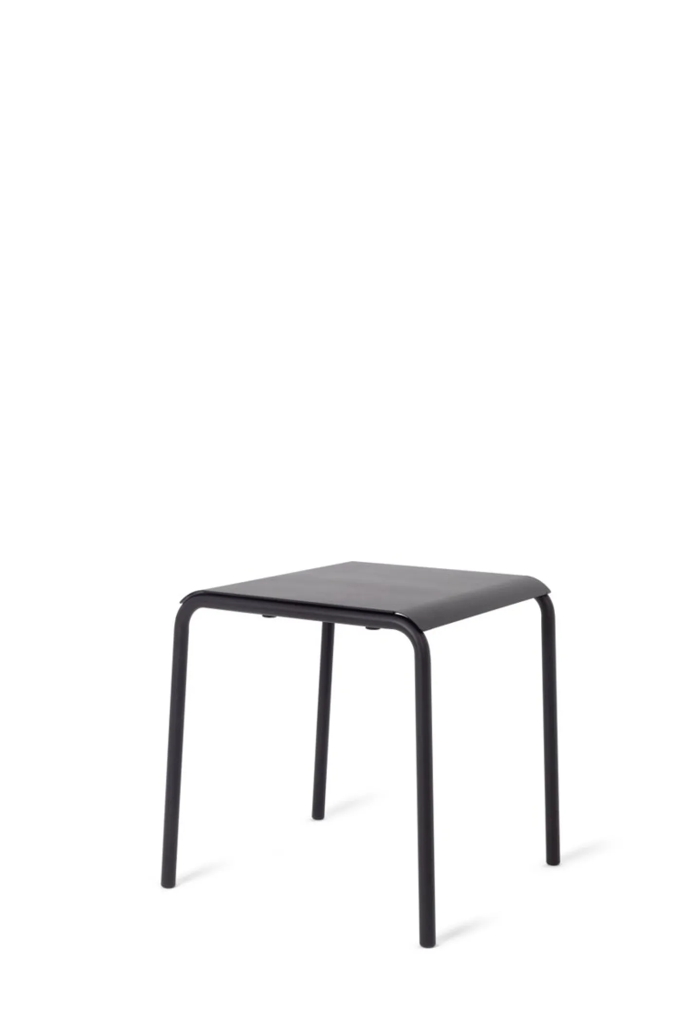 Schwarzer Tube Square Tisch von Mobles114