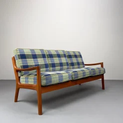 Senator 3-Sitzer Sofa aus Teak von Ole Wanscher für Cado, Denmark, 1970er