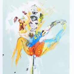 Sergio Barletta, Circus of the Sun Nr. 2, 1990er, Mixed Media Collage