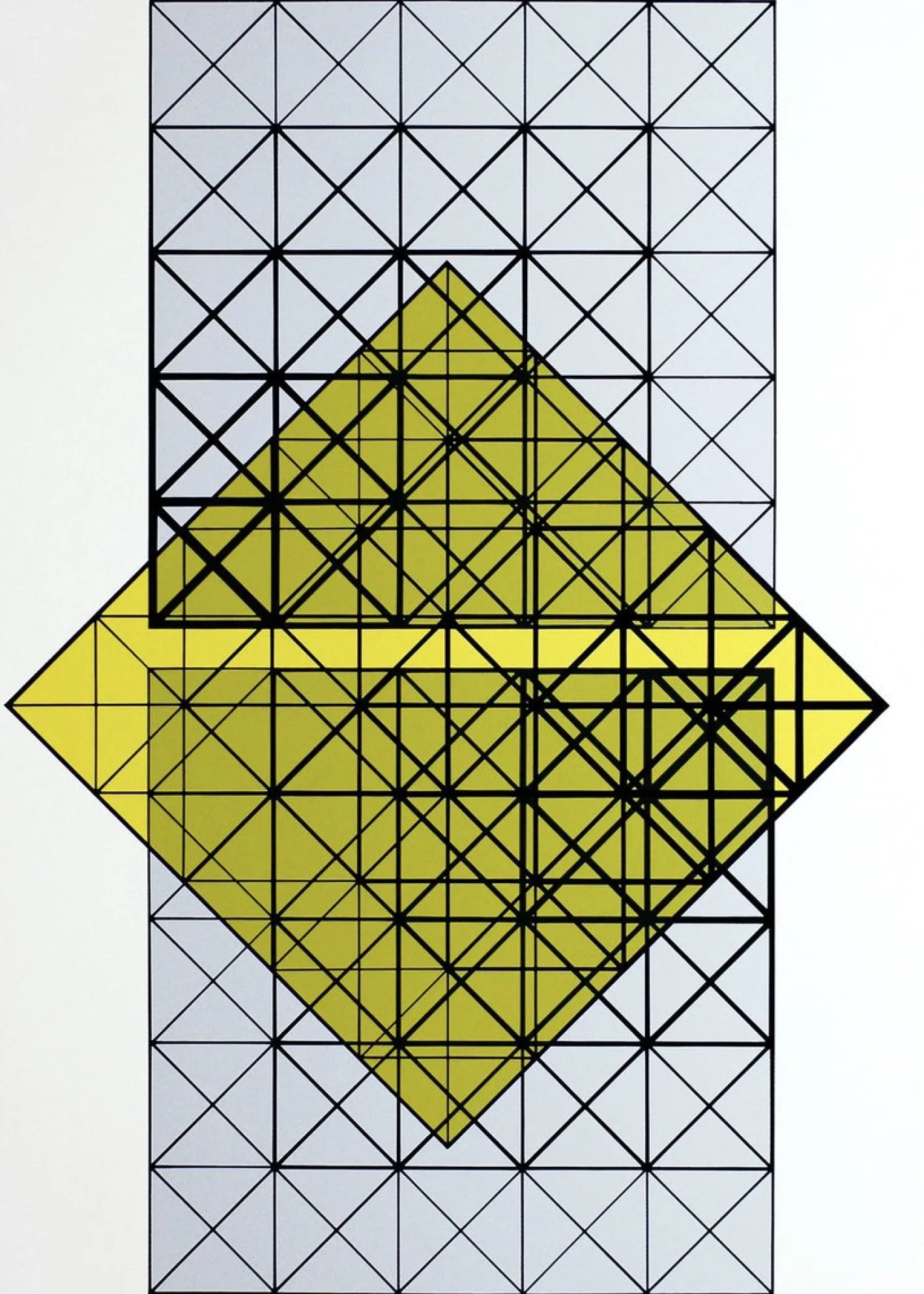 Siebdruck von Guido Zanoletti, 1973