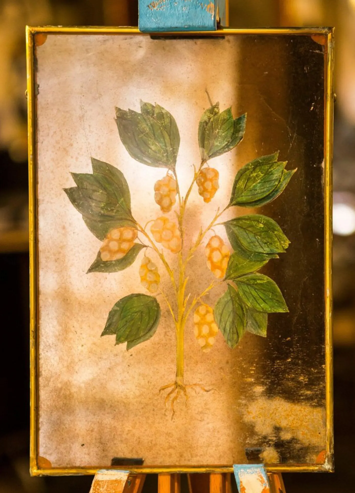 Silberner Abundance Tree Spiegel von Unique Mirrors