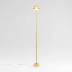 Silberne Stehlampe von Atelier Areti