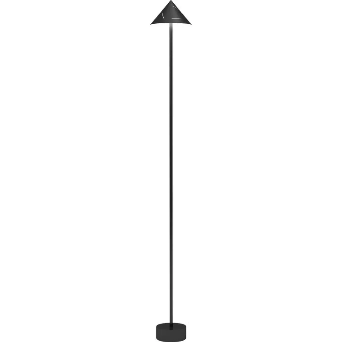 Silberne Stehlampe von Atelier Areti