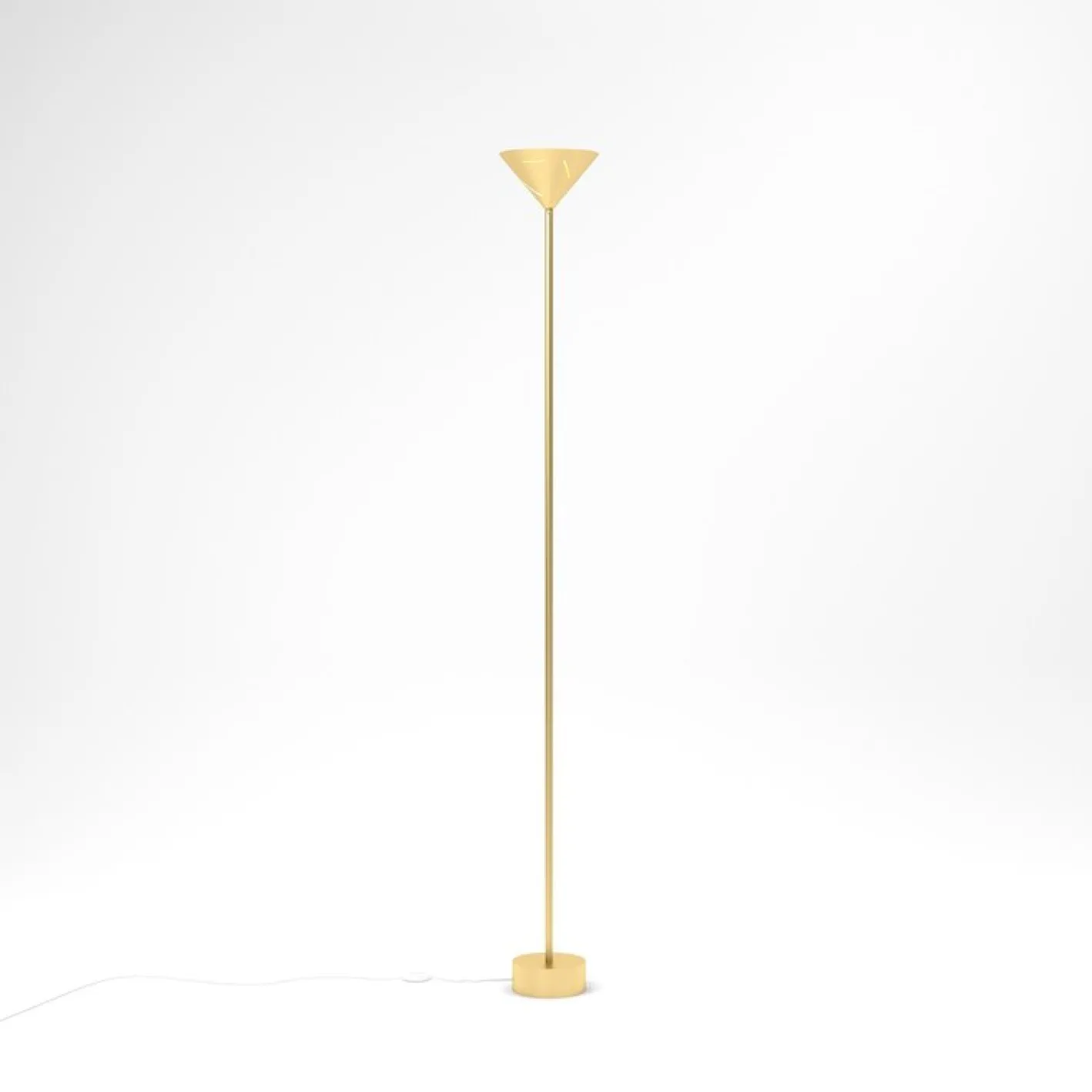 Silberne Stehlampe von Atelier Areti