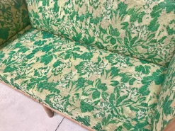 2-Sitzer Schlafsofa aus Bambus, 1960er