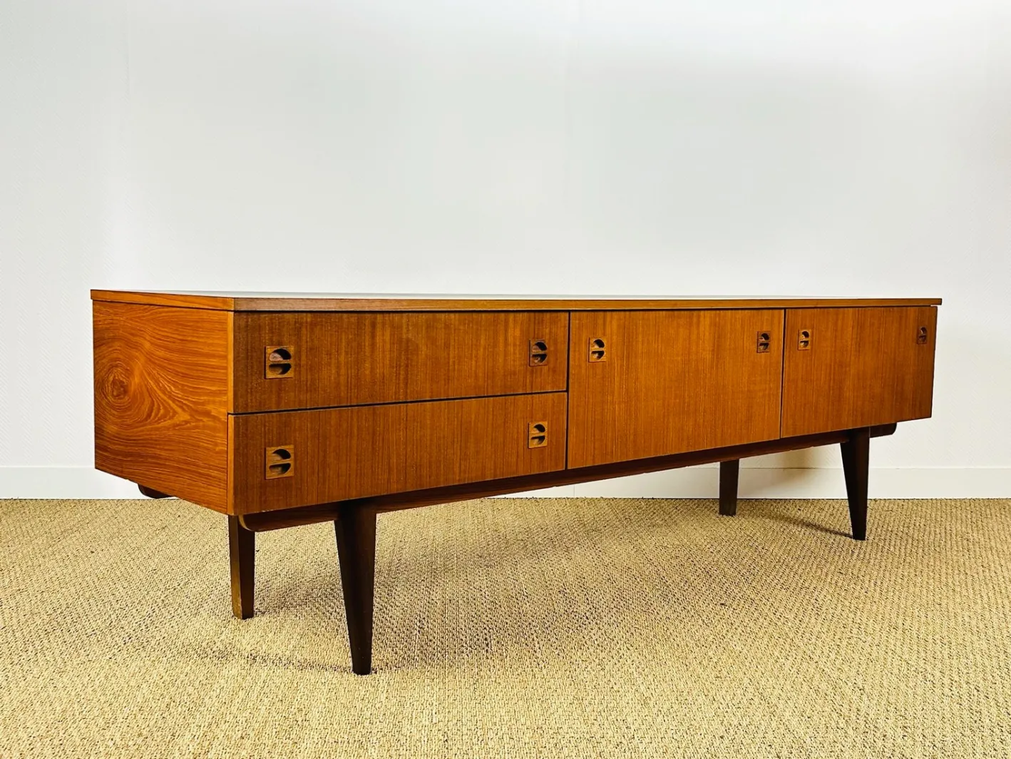 Skandinavisches Sideboard aus Teak, 1960