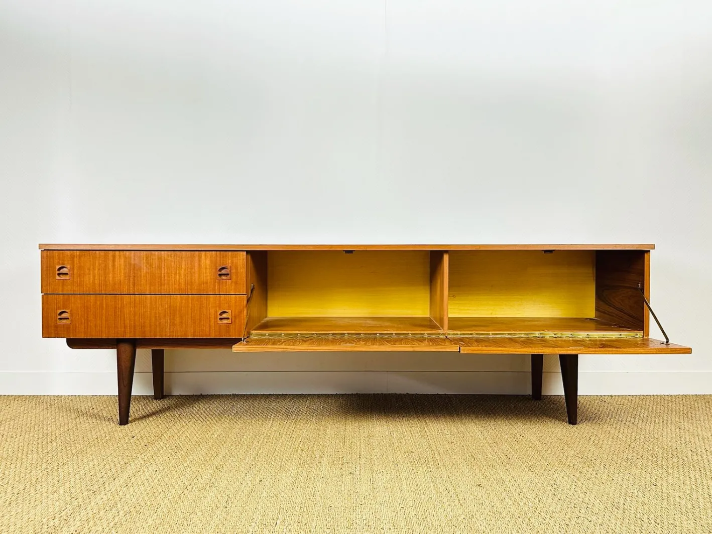 Skandinavisches Sideboard aus Teak, 1960