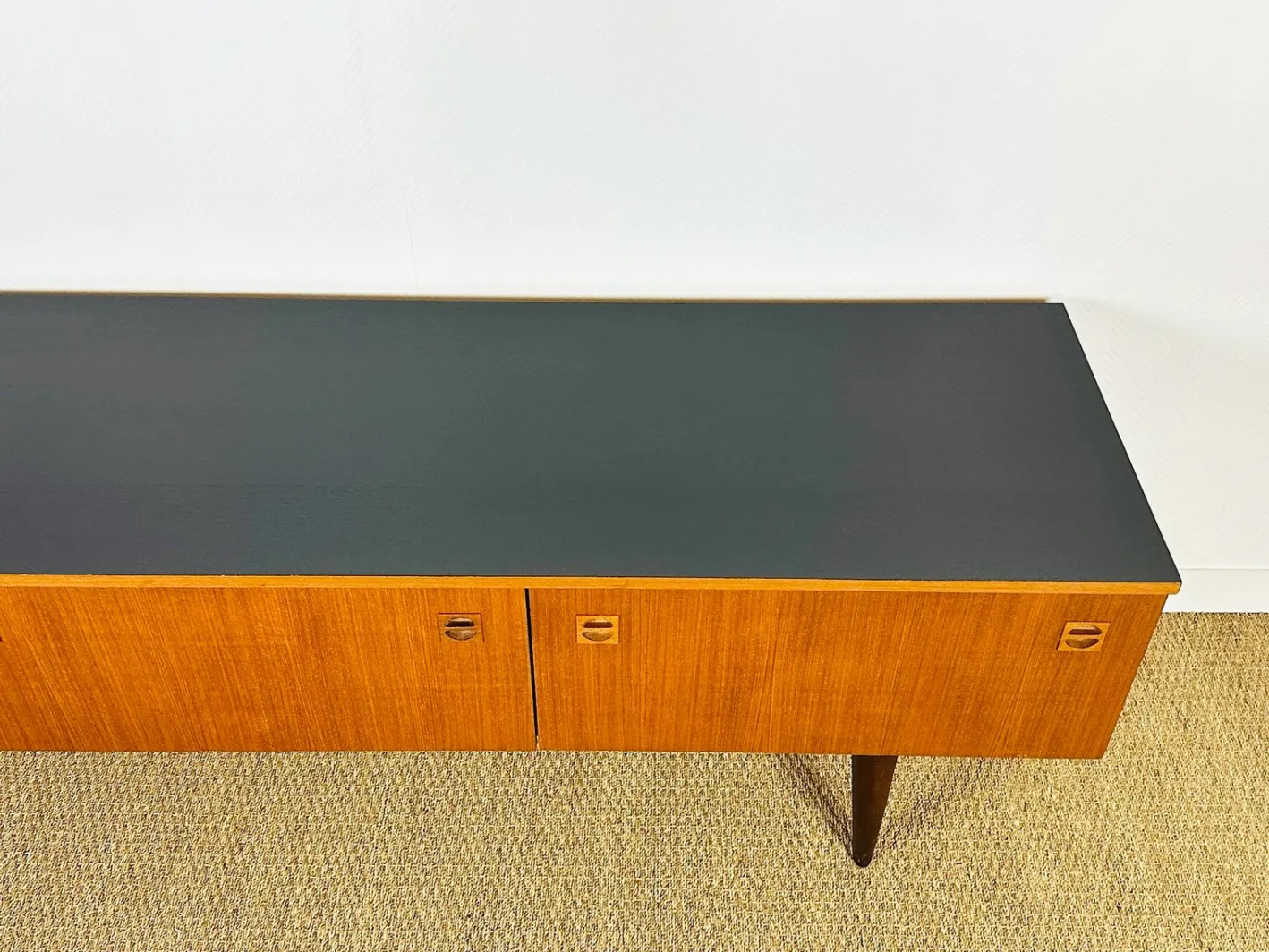 Skandinavisches Sideboard aus Teak, 1960