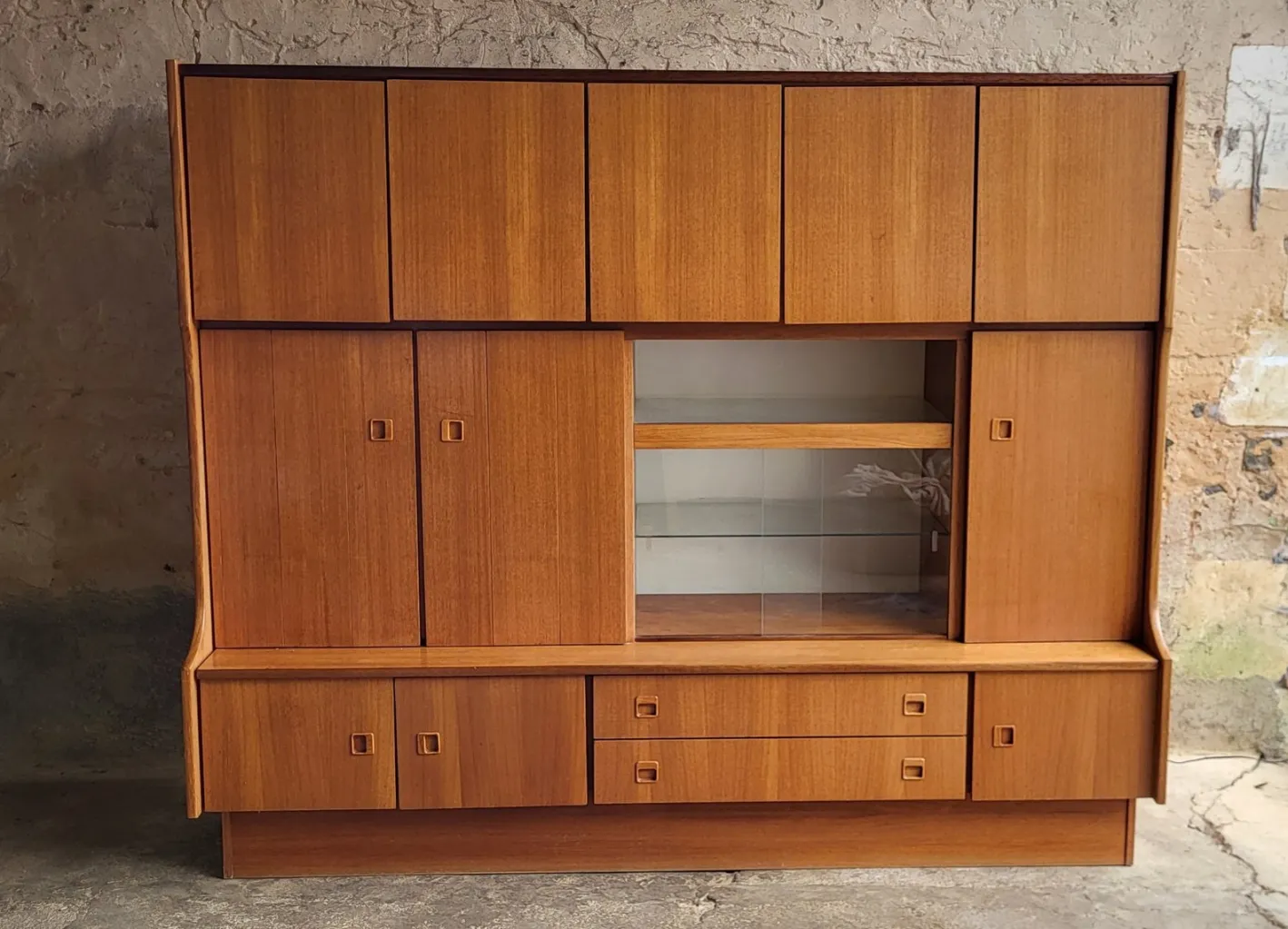 Skandinavisches Teak Buffet, 1970er