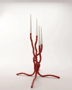 Skulpturaler Stroma Kronleuchter aus geschmiedetem Stahl von Metalmorphosis Studio