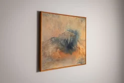 S. Martiny, Abstrakte Landschaft, 1987, Aquarell