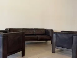 Sofa & Sessel von IP sit, 1980er, 3er Set