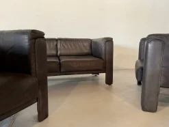 Sofa & Sessel von IP sit, 1980er, 3er Set