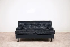 Sofas und Quadratischer Modell Armlehnstuhl von Marco Zanuso für Arflex, Italien, 1962, 3er Set